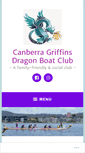 Mobile Screenshot of canberragriffins.com.au